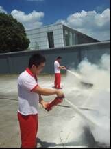 Fire extinguisher insufflations drilling(PD)