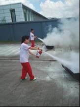 Fire extinguisher insufflations drilling(QD)